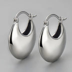 PENDRA Black Agate Geometry Sterling Earrings