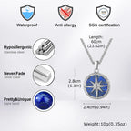 PENDRA Stone Star Pendant Necklace