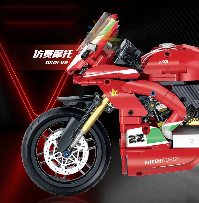 PENDRA Motorbike High Tech Building Set