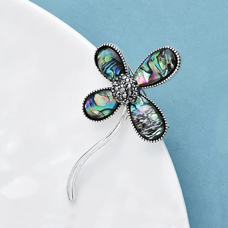 PENDRA Florielle32 Floral Brooch