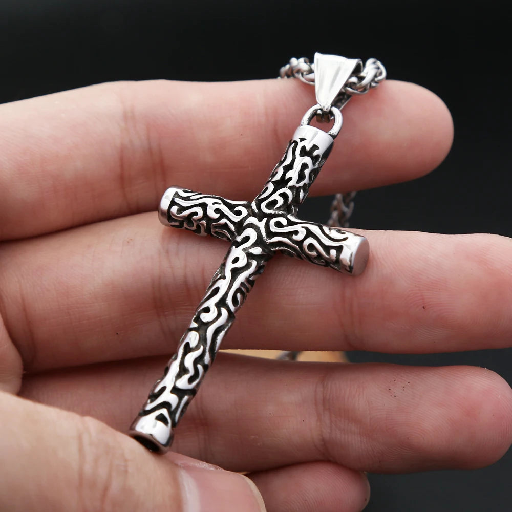 PENDRA Crossengrave Engraved Cross Pendant