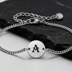 PENDRA Initials Alphabet Bracelet