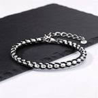 PENDRA Black Silver Bracelet