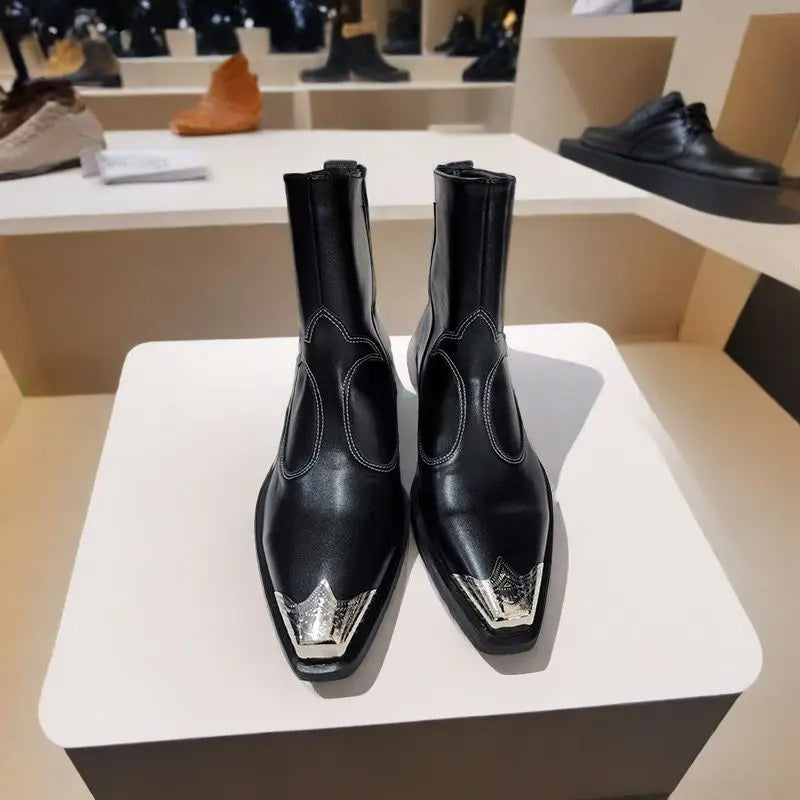 PENDRA Elastic Thin Thick Boots