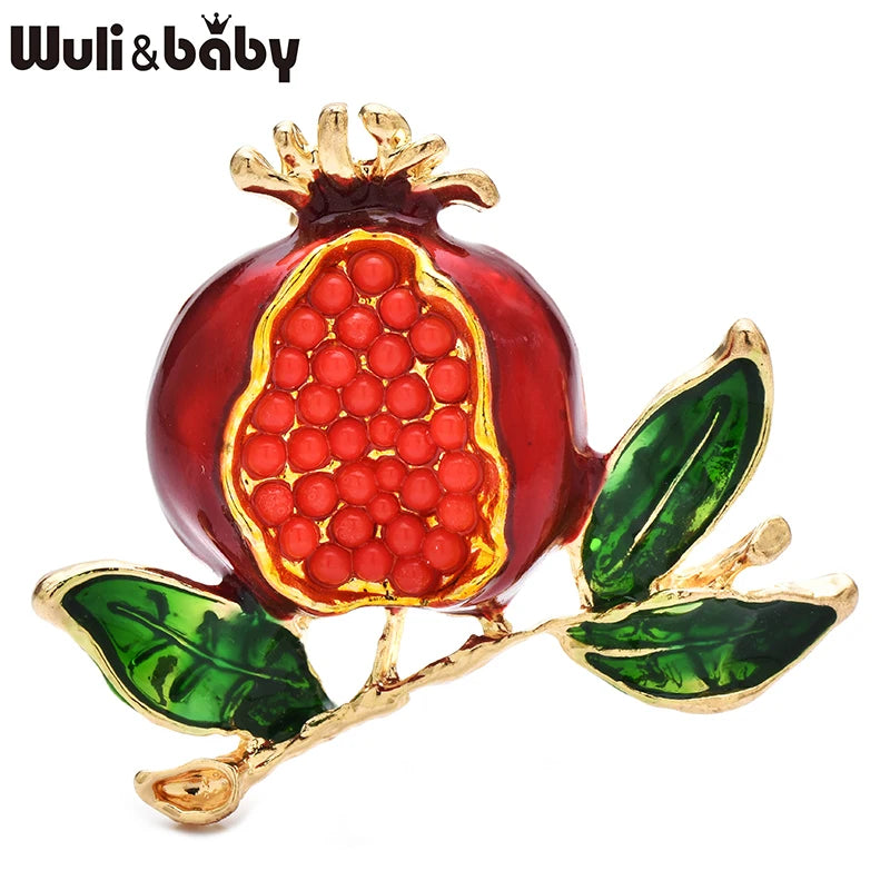 PENDRA Pomella Beautiful Pomegranate Brooch