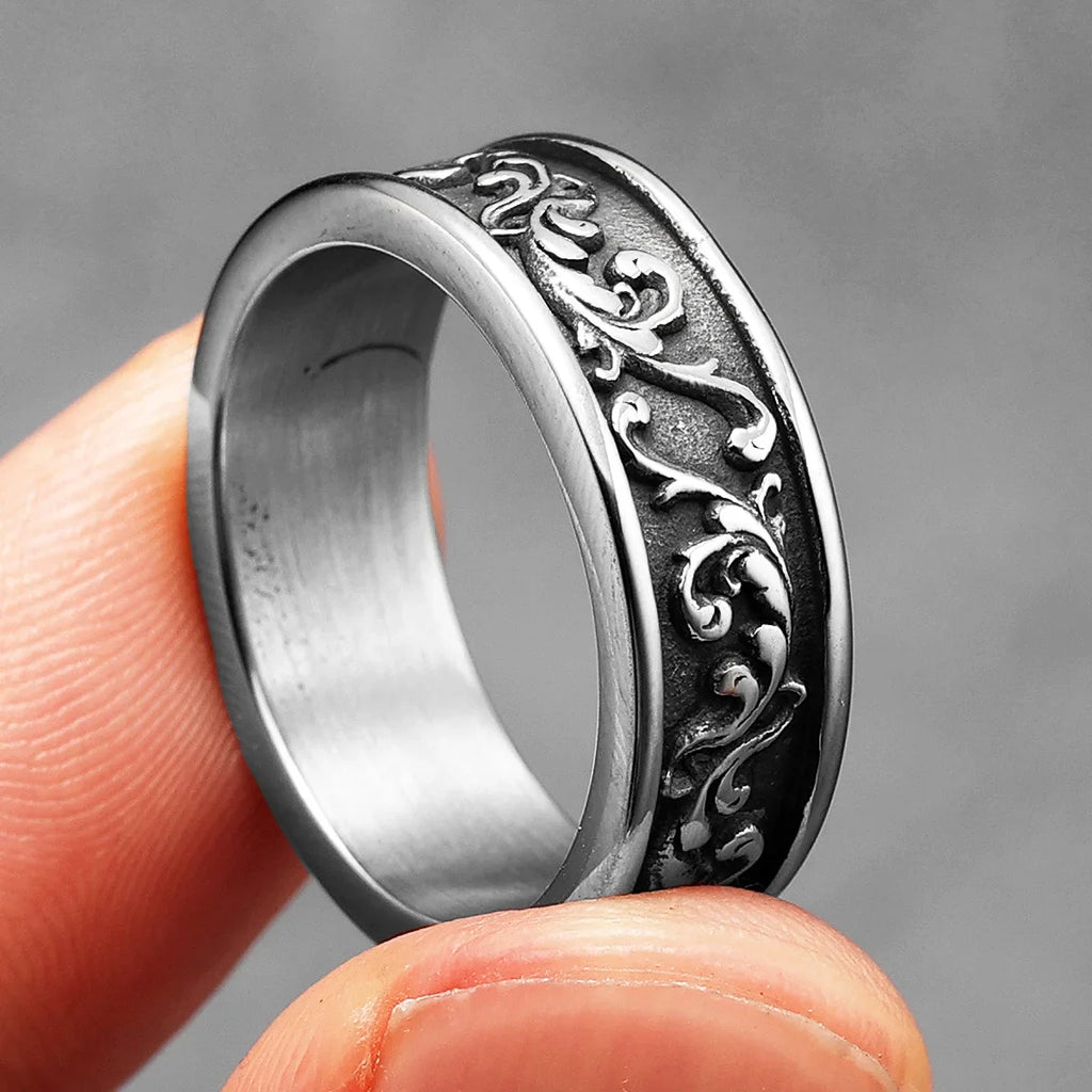 PENDRA Aesthetic Flower Wreath Ring