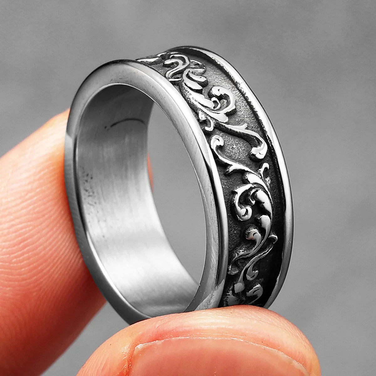 PENDRA Aesthetic Flower Wreath Ring