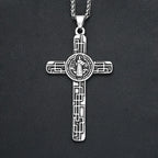 PENDRA Sacredcross Catholic Jesus Cross Pendant