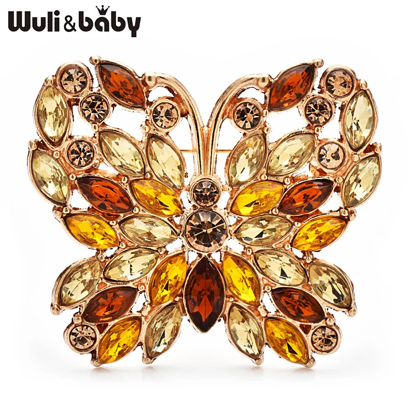PENDRA Aurelia2 Rhinestone Brooch
