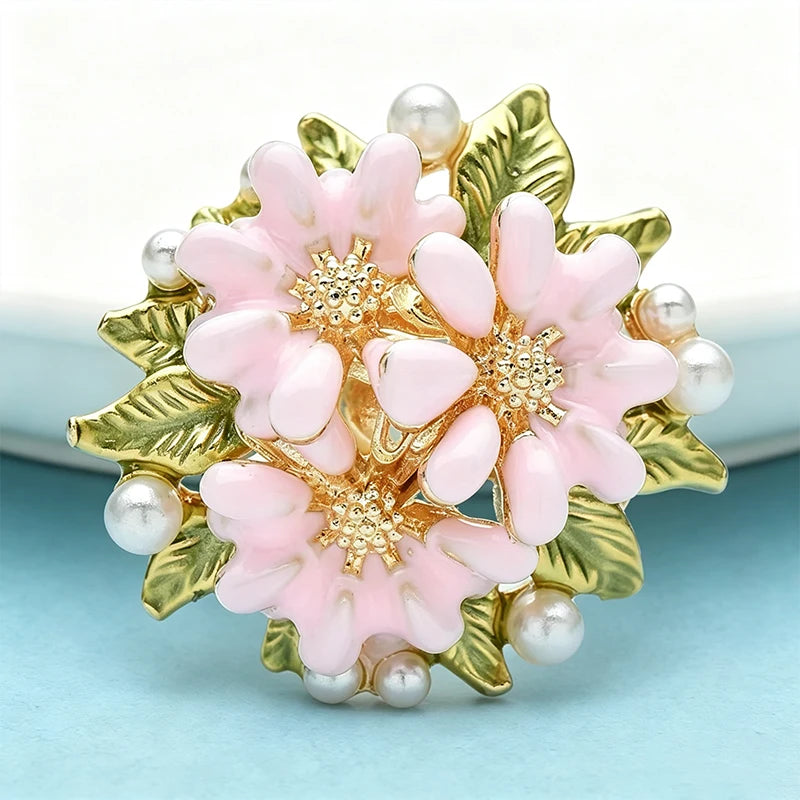 PENDRA Florielle Pearl Brooch