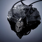 PENDRA Warrior Helmet Vintage Necklace