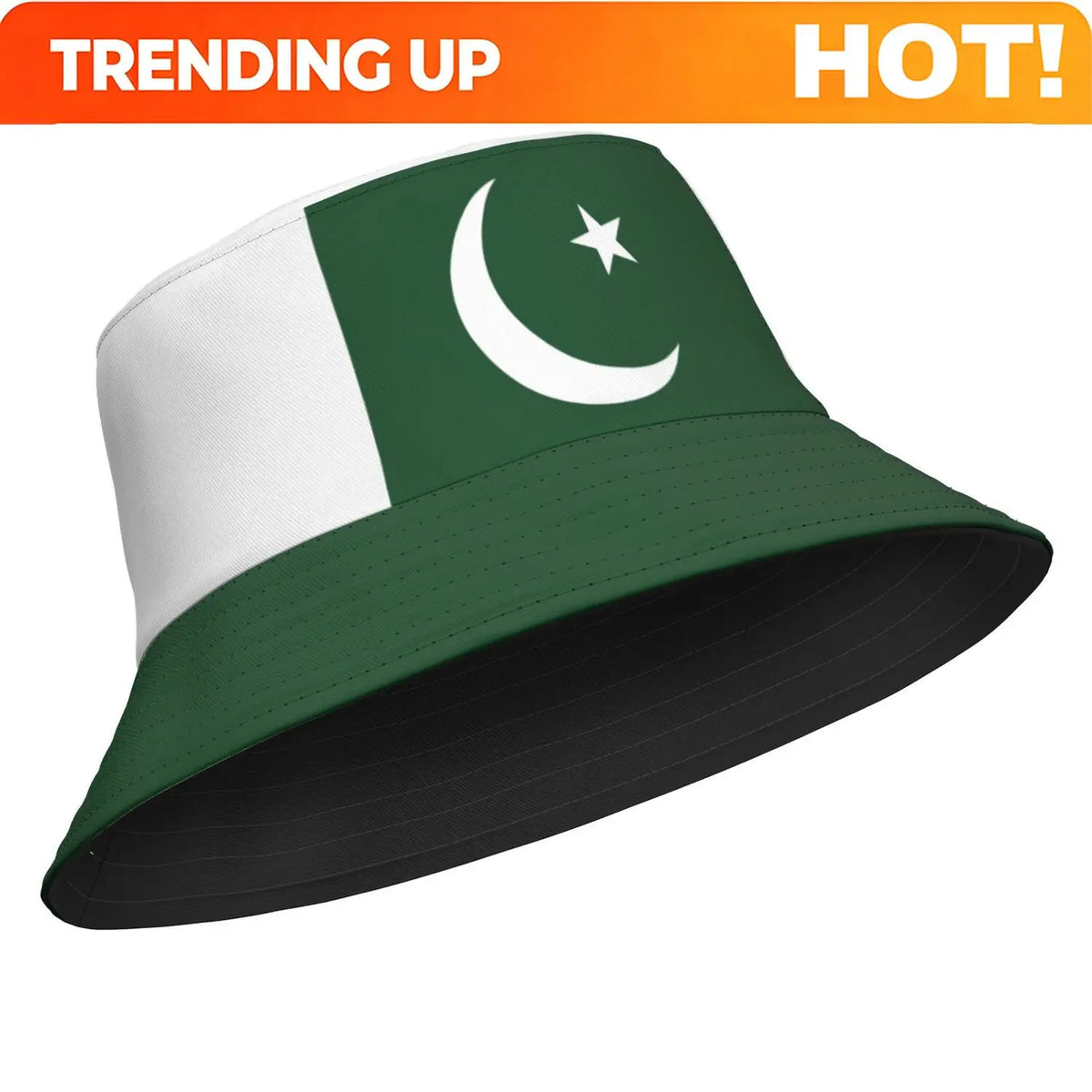PENDRA Flag Pakistan Fisherman Cap