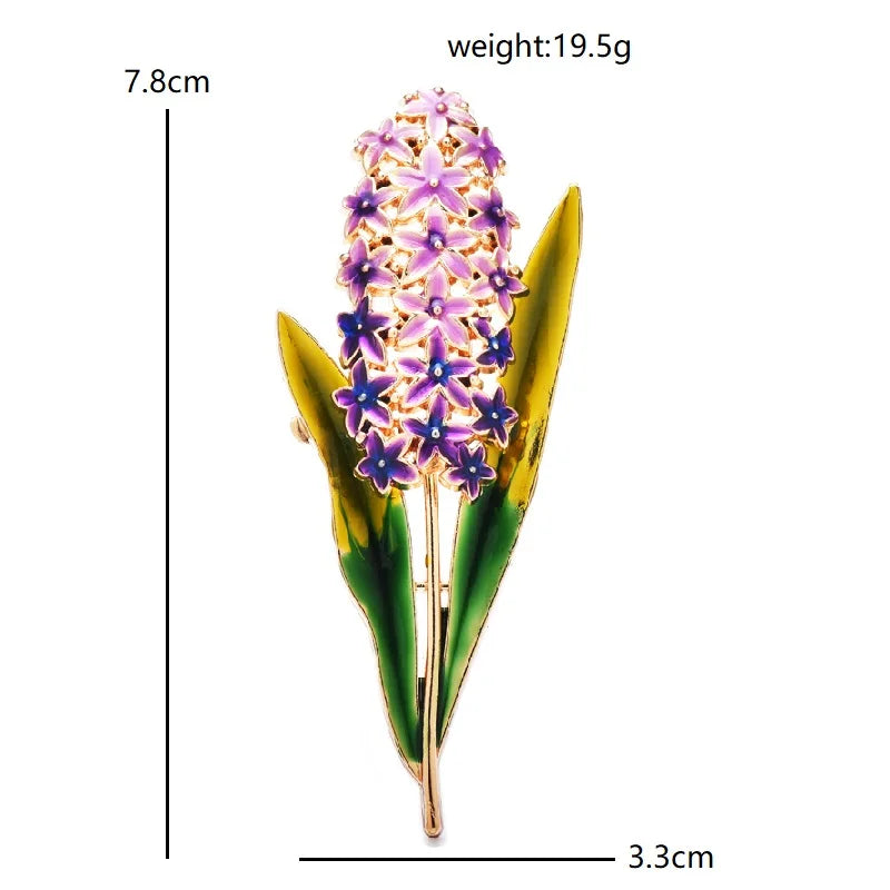 PENDRA Florielle34 Floral Brooch