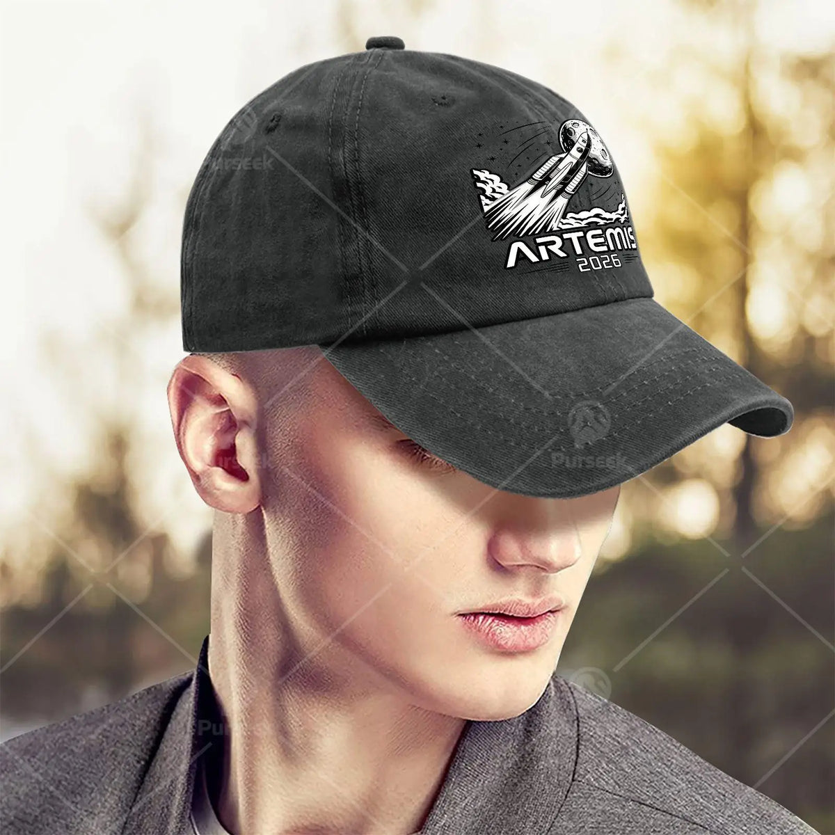 PENDRA Washed Distressed Baseball Cap