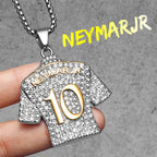 PENDRA Football Jersey Mbapp Steel Necklace
