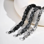 PENDRA Byzantine Link Chunky Bracelet