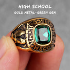 PENDRA Rhinestone Steel Ring