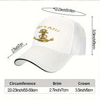 PENDRA Adjustable Captain Print Hat