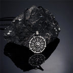 PENDRA Steel Compass Necklace