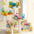 PENDRA Succulent Potted Floral Building Set