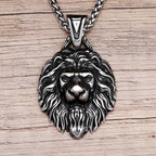 PENDRA Lioncrest Stainless Steel Lion Pendant