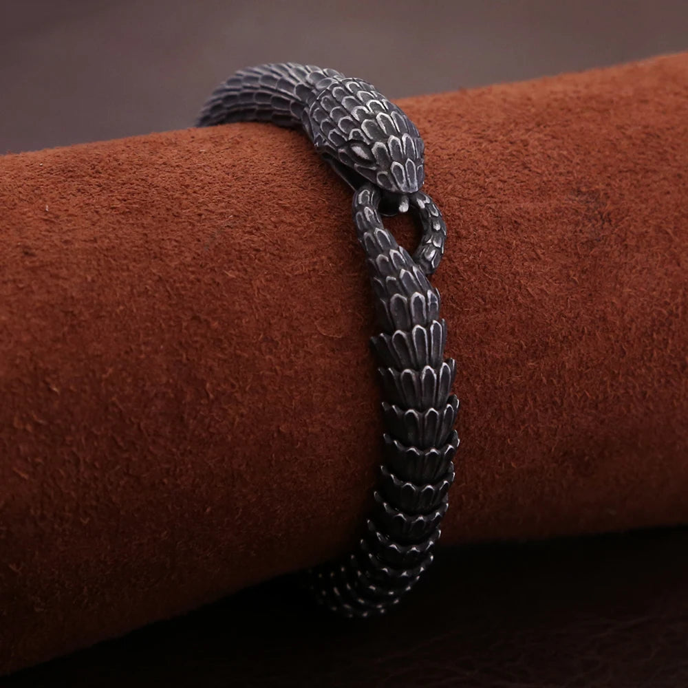 PENDRA Warhorse Twist Stainless Steel Cuff Bracelet