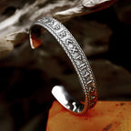PENDRA Celtic Knot Stainless Steel Open Cuff Bracelet