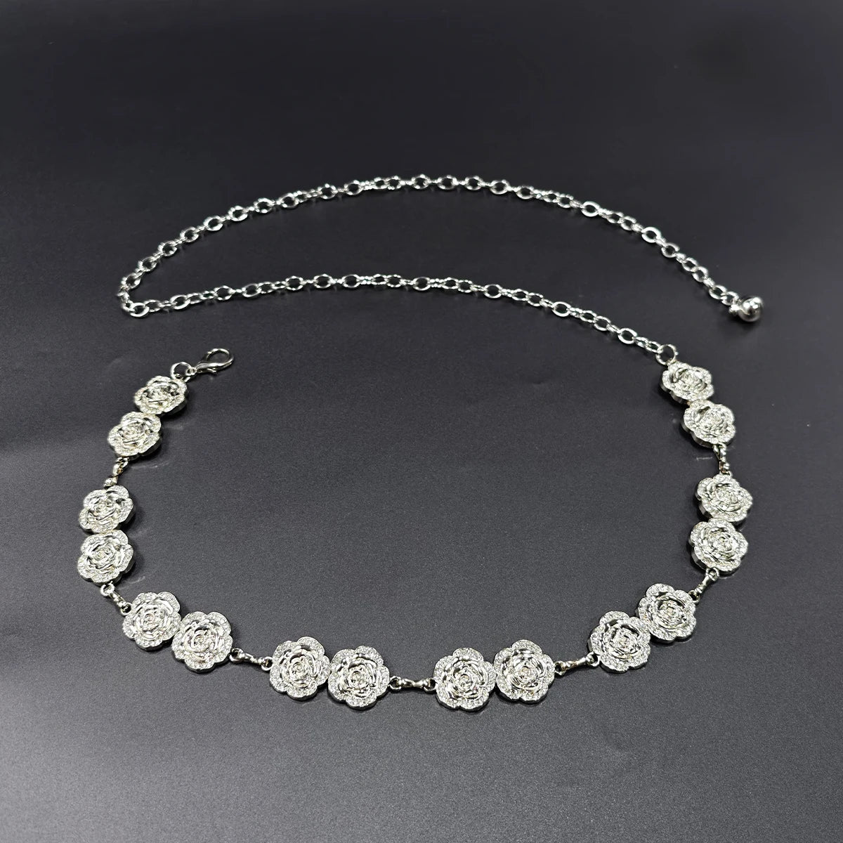PENDRA Miraene Gemstone Minimal Waist Chain Belt
