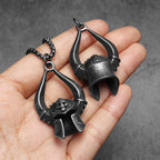PENDRA Solamond Skull Motif Necklace