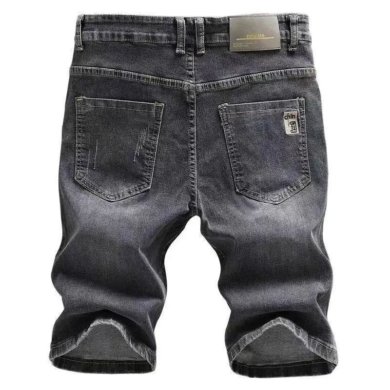 PENDRA Denim Embroidered End Pants