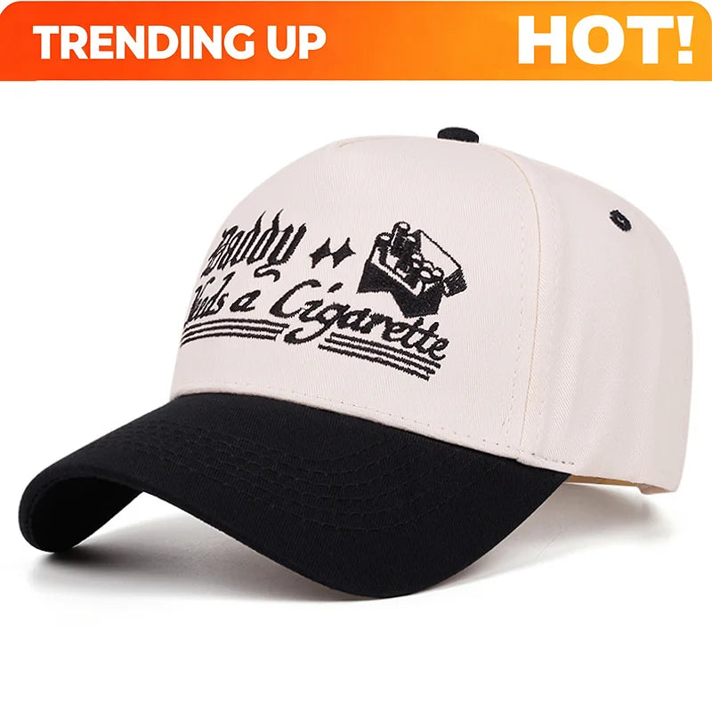 PENDRA Poker Color Block Baseball Cap