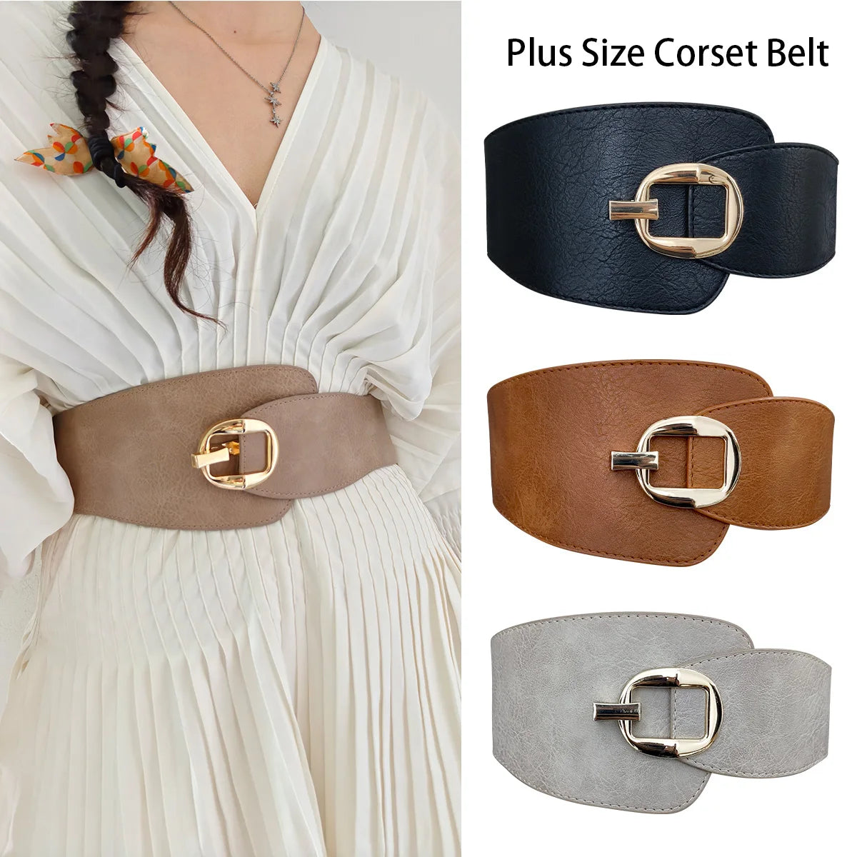 PENDRA Korara Designer Wide Corset Belt