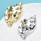 PENDRA Stainless Steel Conch Brooch