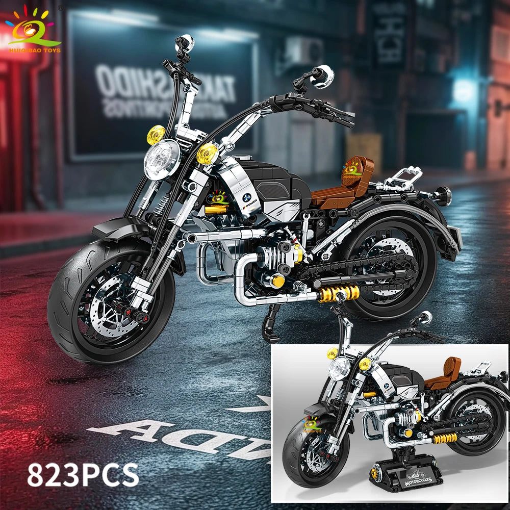 PENDRA Motorbike Moto Racer Building Set