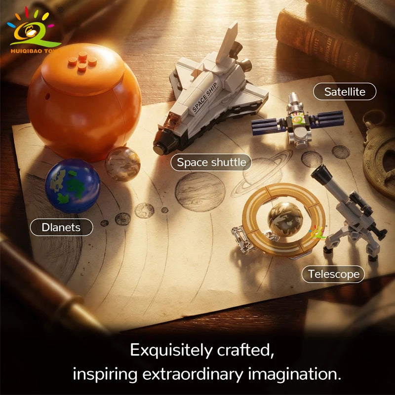 PENDRA Space Solar System Building Set