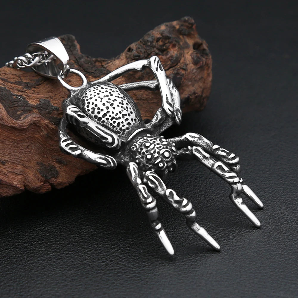PENDRA Spiderfang Gothic 316L Stainless Steel Pendant