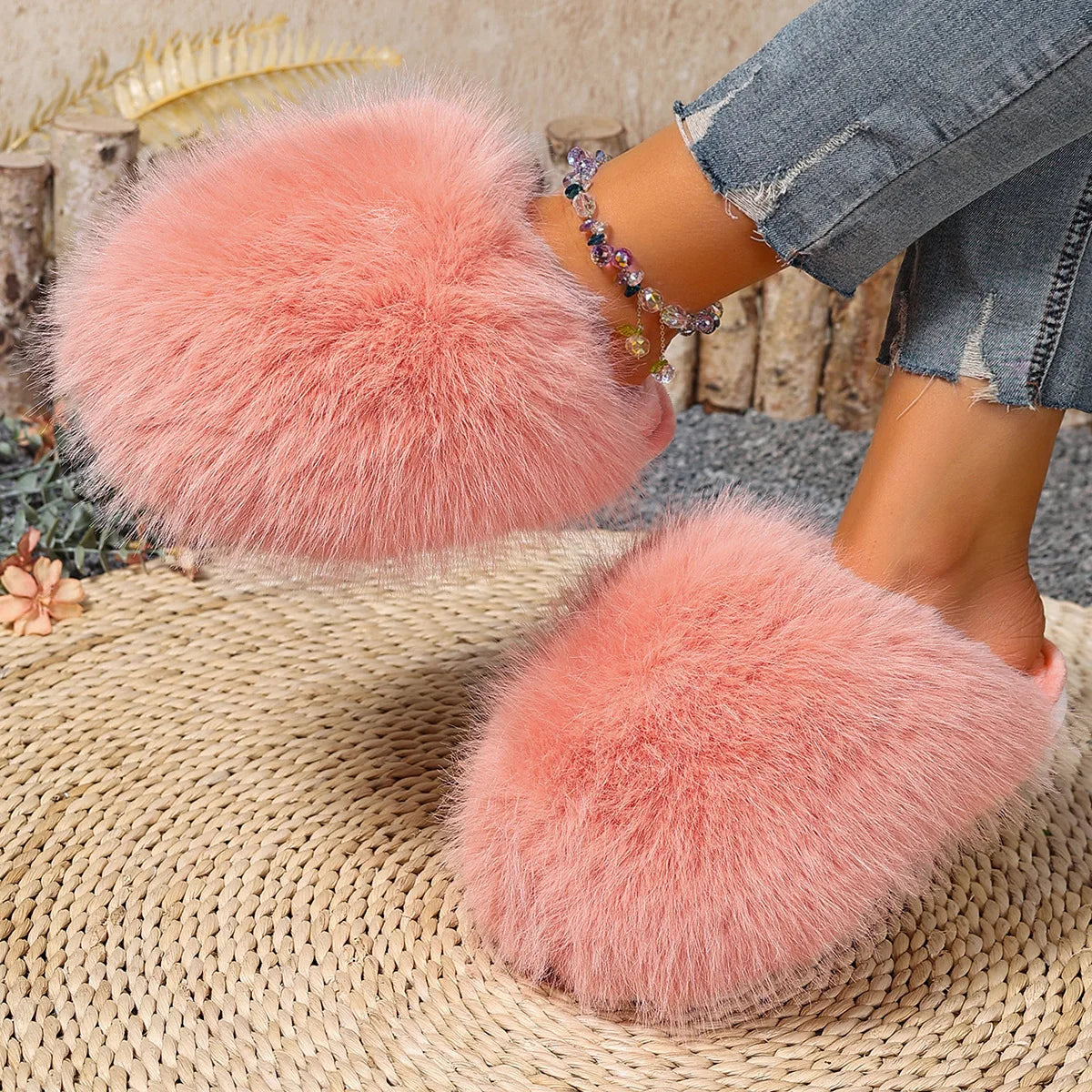 PENDRA Cotton Flat Fluffy Bag