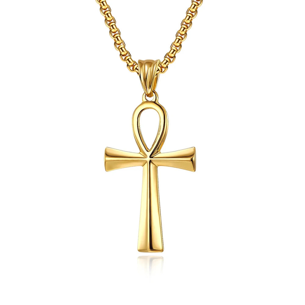 PENDRA Ankhcross Egyptian Ankh Cross Pendant Necklace