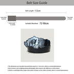 PENDRA Velaellea Leather Skull Gothic Belt