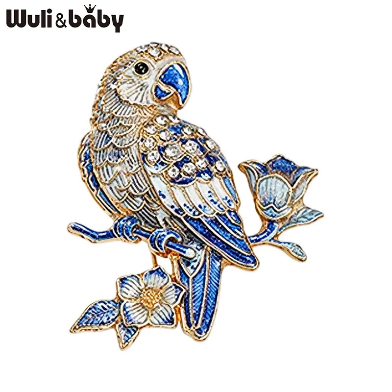 PENDRA Porcelain Animal Collection Brooch