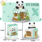 PENDRA Panda Coffee Mini Building Set