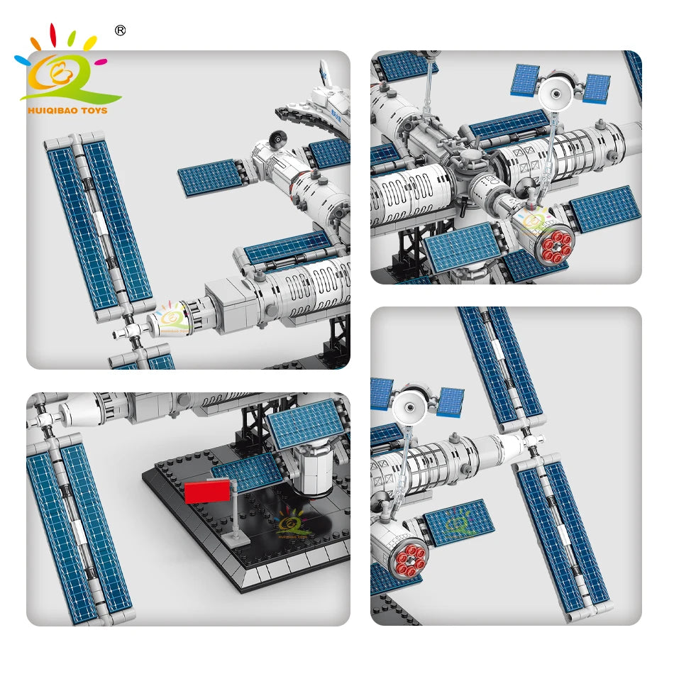 PENDRA Space Station Astronaut Building Set