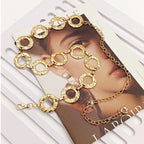 PENDRA Herayne Metal Gold Elegant Waist Chain Belt
