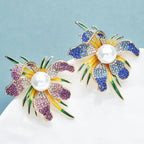PENDRA Pearlina Pearl Flower Brooch