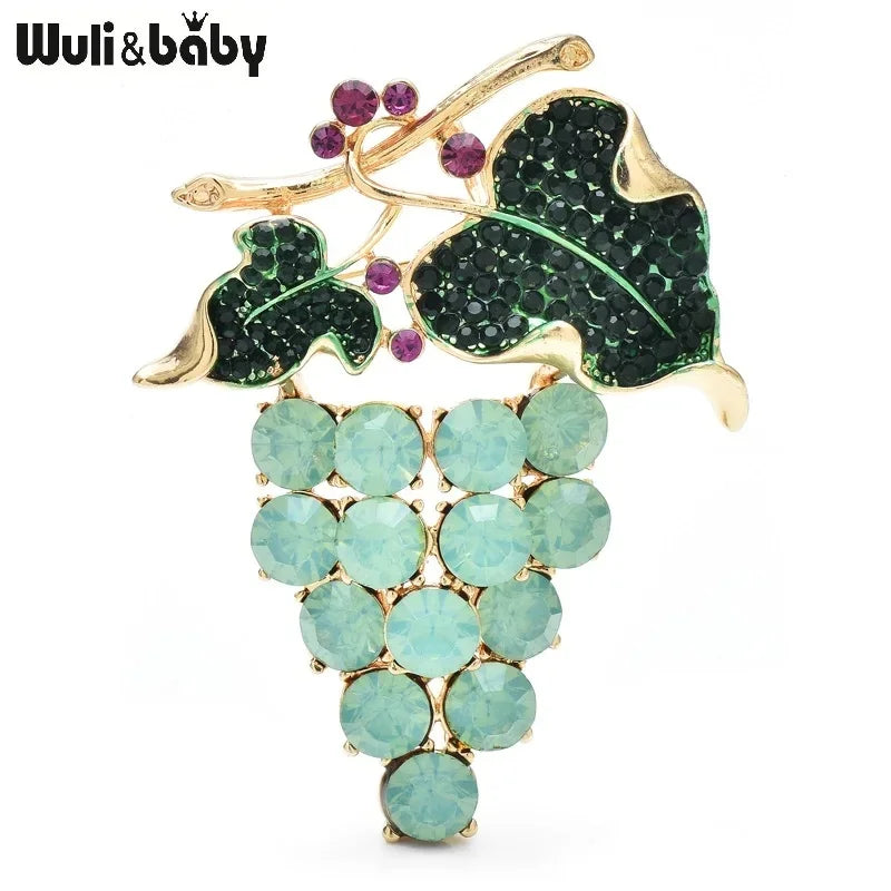 PENDRA Folibird Leaf and Bird Brooch
