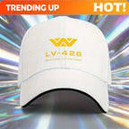 1 LV-426 Sandwich Baseball Cap, Unisex, Simple, Lightweight, Adjustable Outdoor Sun Hat, an Ideal Gift for Parties, Gatherings