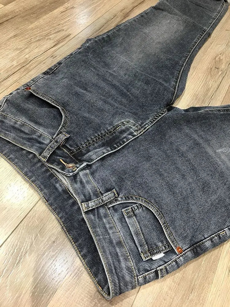 Fashion Men's Casual Denim Jeans High-quality Slim Fit Spring Autumn Blue Stretch Cowboy Stylish Luxury Clothing Men Trousers