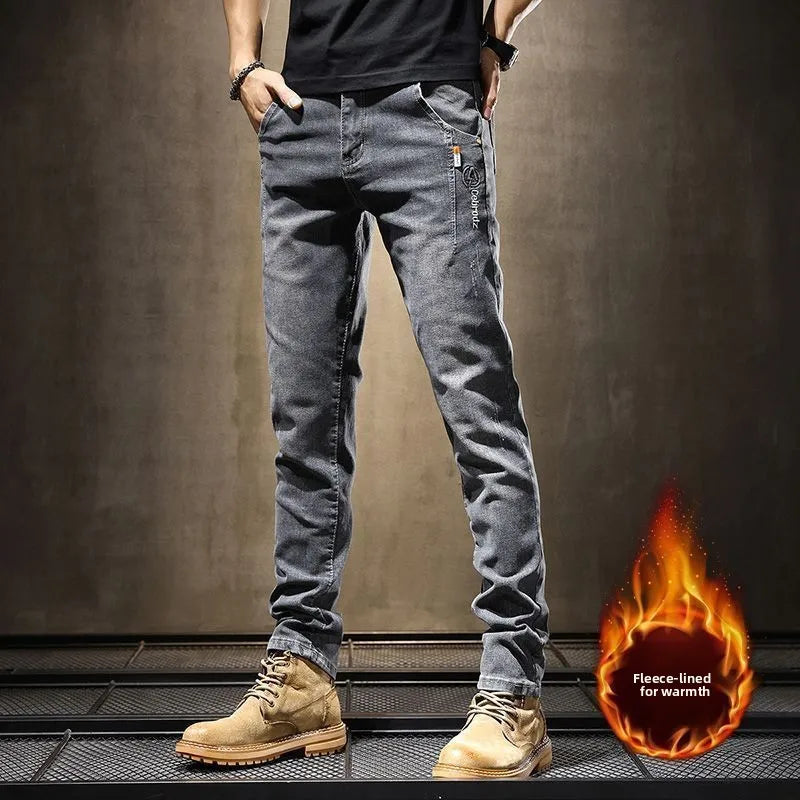 PENDRA Fleece Straight Trousers