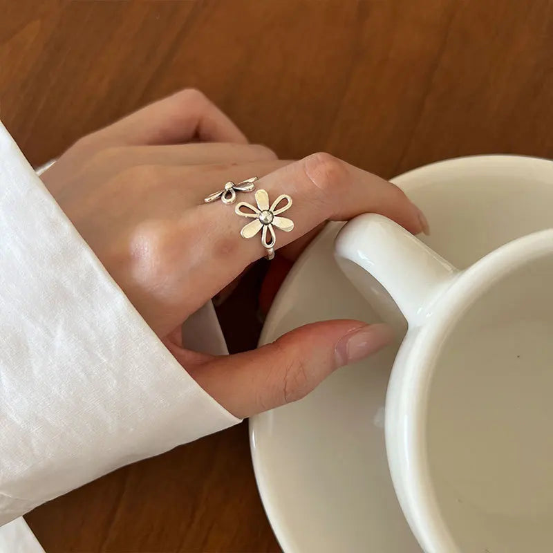 PENDRA Sterling Silver 2 Ring