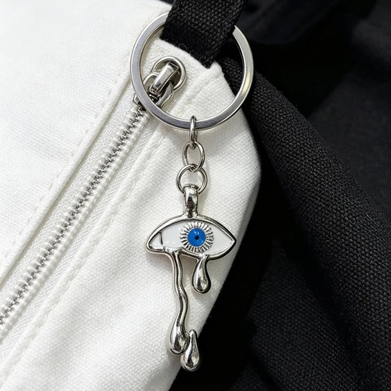 PENDRA Waterdrop Stainless Steel Keychain